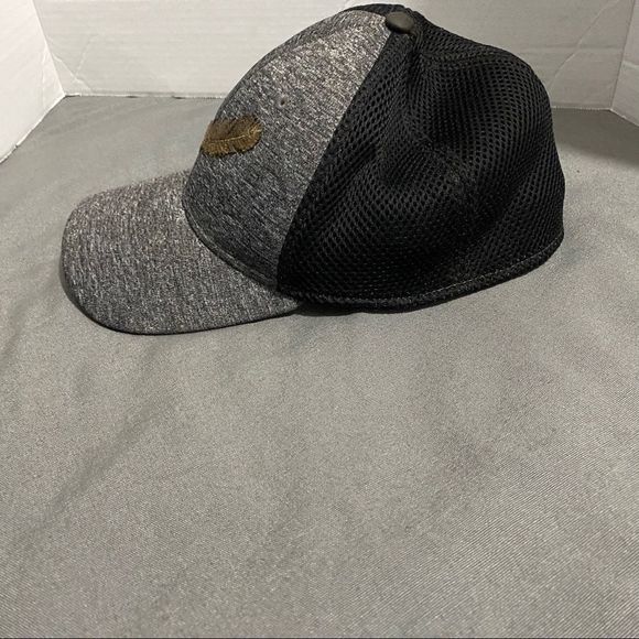 39THIRTY Gray and Black Hat with Brown Feather Hat - Picture 5 of 6